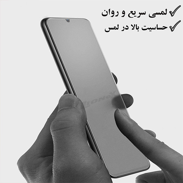 محافظ صفحه نمایش سرامیکی مات لایونکس مدل MCERAMLION مناسب برای گوشی موبایل ویوو iQOO U3