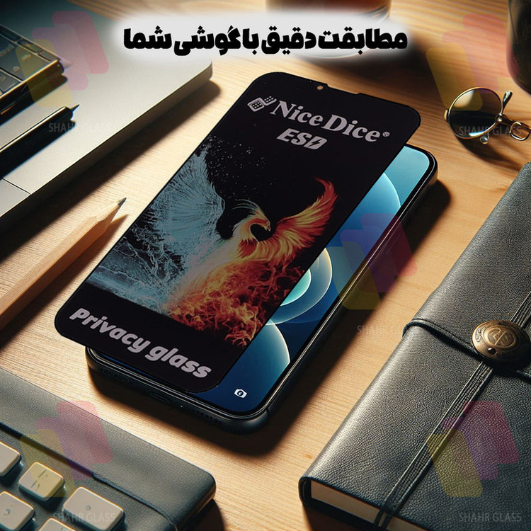 محافظ صفحه نمایش شهر گلس مدل SND7 مناسب برای گوشی موبایل شیائومی Redmi Note 12 4G / Redmi Note 12 5G / Poco X5 / اوپو Oppo C67 5G