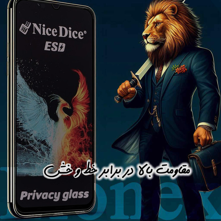 محافظ صفحه نمایش لایونکس مدل LND7 مناسب برای گوشی موبایل سامسونگ Galaxy A32 5G / M32 5G / F12 / F13 / F02s / F23 5G / جی پلاس Gplus X10 / X10 Plus / X20 / موتورولا Moto E7 / E7 Plus / E20 / E13