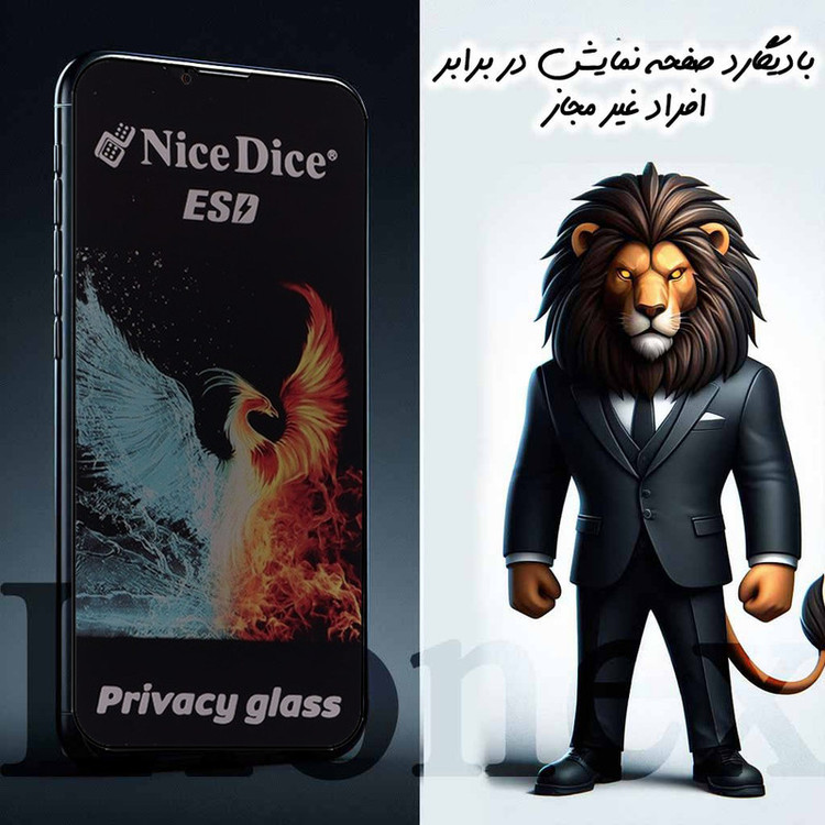 محافظ صفحه نمایش لایونکس مدل LND7 مناسب برای گوشی موبایل شیائومی Redmi Note 12 Pro 4G / Redmi Note 12 Pro 5G / Redmi Note 12 Pro Plus / Poco X5 Pro