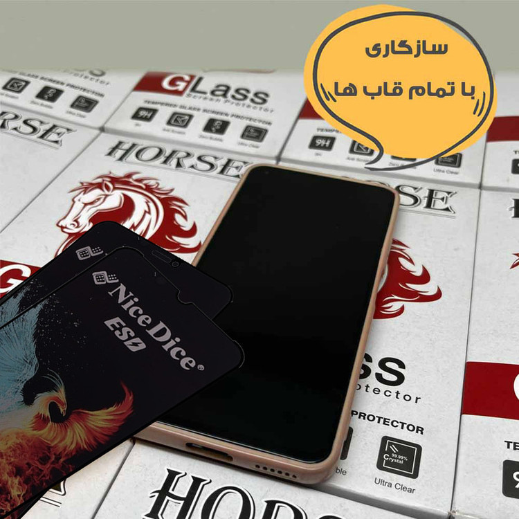 محافظ صفحه نمایش هورس مدل HND7 مناسب برای گوشی موبایل شیائومی Redmi Note 12 4G / Redmi Note 12 5G / Poco X5 / اوپو Oppo C67 5G
