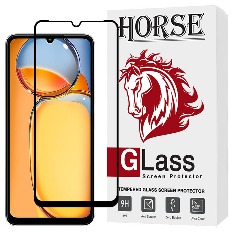 محافظ صفحه نمایش هورس مدل CRH20 مناسب برای گوشی موبایل شیائومی Redmi 13C 4G / Redmi 13C 5G / Redmi 13R / Poco C65 / سامسونگ Galaxy A05 / A05s / A06 / ریلمی Realme Note 50 / C51 / C53 / وکال Vocal V1
