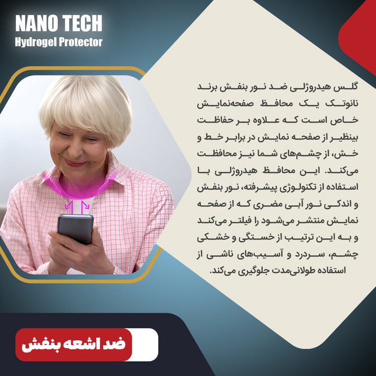 محافظ صفحه نمایش آنتی پرپل نانو تک مدل Tough مناسب برای گوشی موبایل شیائومی Redmi Note 13 Pro Plus