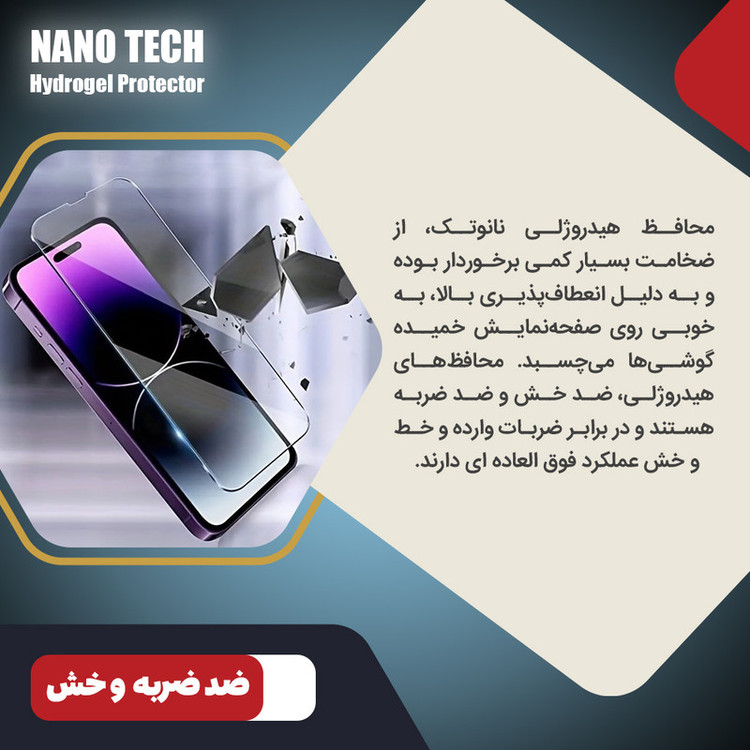 محافظ صفحه نمایش مات نانو تک مدل Tough مناسب برای گوشی موبایل شیائومی Redmi Note 13 Pro Plus