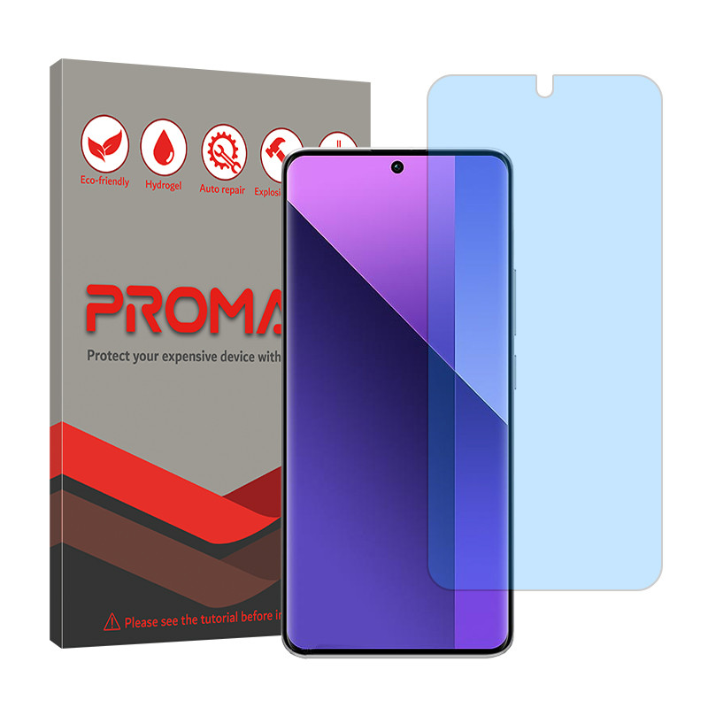 محافظ صفحه نمایش آنتی بلو پرومیت مدل Resistant مناسب برای گوشی موبایل شیائومی Redmi Note 13 Pro Plus