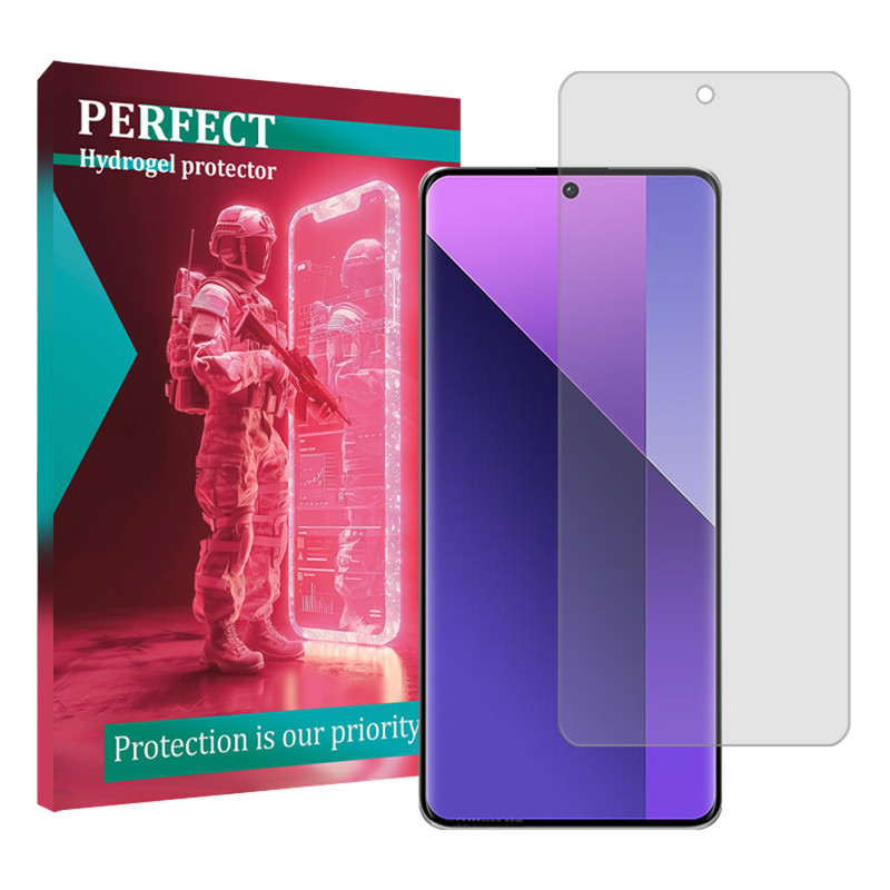 محافظ صفحه نمایش پرفکت مناسب برای گوشی موبایل شیائومی Redmi Note 13 Pro Plus