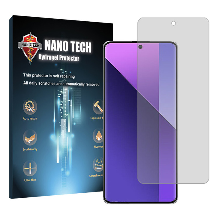 محافظ صفحه نمایش شفاف نانو تک مدل Tough مناسب برای گوشی موبایل شیائومی Redmi Note 13 Pro Plus
