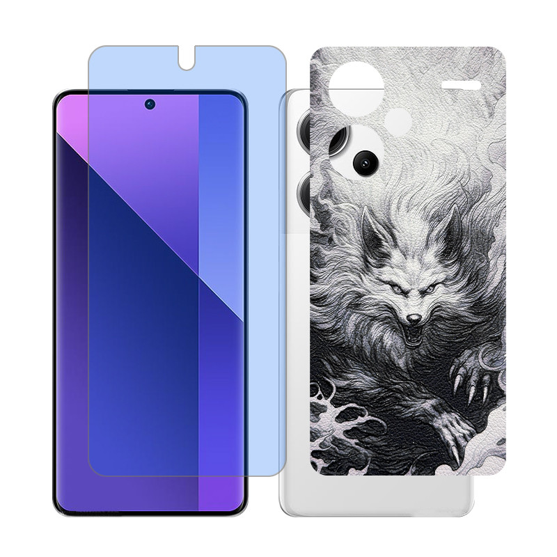 محافظ صفحه نمایش آنتی بلو گلس مدل Together مناسب برای گوشی موبایل شیائومی Redmi Note 13 Pro Plus به همراه برچسب پوششی