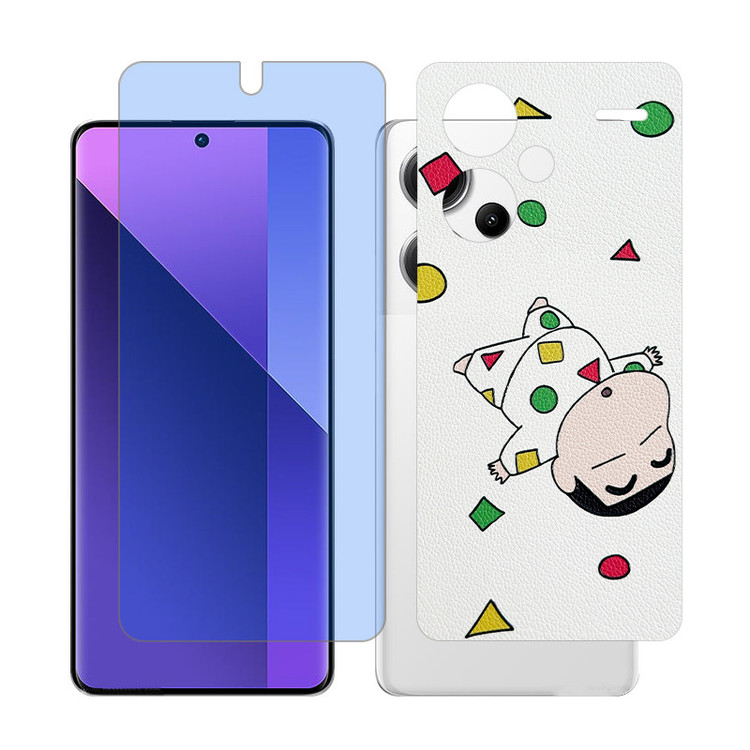 محافظ صفحه نمایش آنتی بلو گلس مدل Together مناسب برای گوشی موبایل شیائومی Redmi Note 13 Pro Plus به همراه برچسب پوششی
