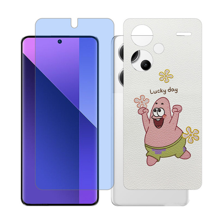 محافظ صفحه نمایش آنتی بلو گلس مدل Together مناسب برای گوشی موبایل شیائومی Redmi Note 13 Pro Plus به همراه برچسب پوششی