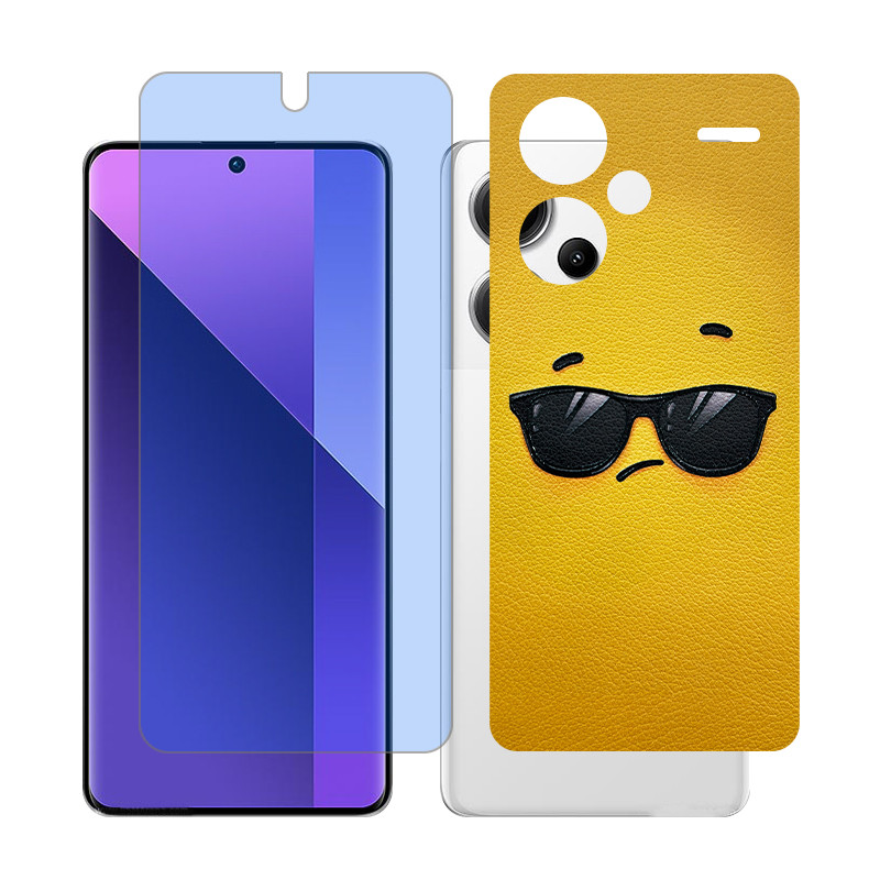محافظ صفحه نمایش آنتی بلو گلس مدل Together مناسب برای گوشی موبایل شیائومی Redmi Note 13 Pro Plus به همراه برچسب پوششی
