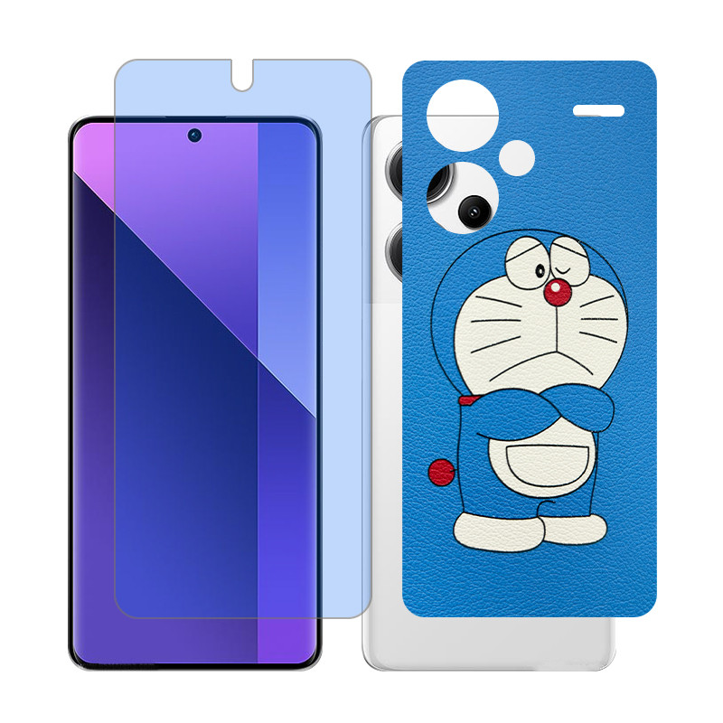 محافظ صفحه نمایش آنتی بلو گلس مدل Together مناسب برای گوشی موبایل شیائومی Redmi Note 13 Pro Plus به همراه برچسب پوششی