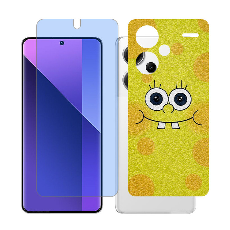 محافظ صفحه نمایش آنتی بلو گلس مدل Together مناسب برای گوشی موبایل شیائومی Redmi Note 13 Pro Plus به همراه برچسب پوششی