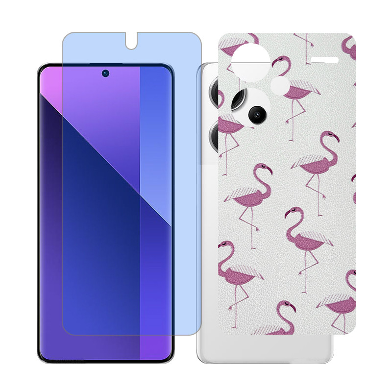 محافظ صفحه نمایش آنتی بلو گلس مدل Together مناسب برای گوشی موبایل شیائومی Redmi Note 13 Pro Plus به همراه برچسب پوششی