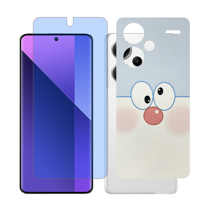 محافظ صفحه نمایش آنتی بلو گلس مدل Together مناسب برای گوشی موبایل شیائومی Redmi Note 13 Pro Plus به همراه برچسب پوششی