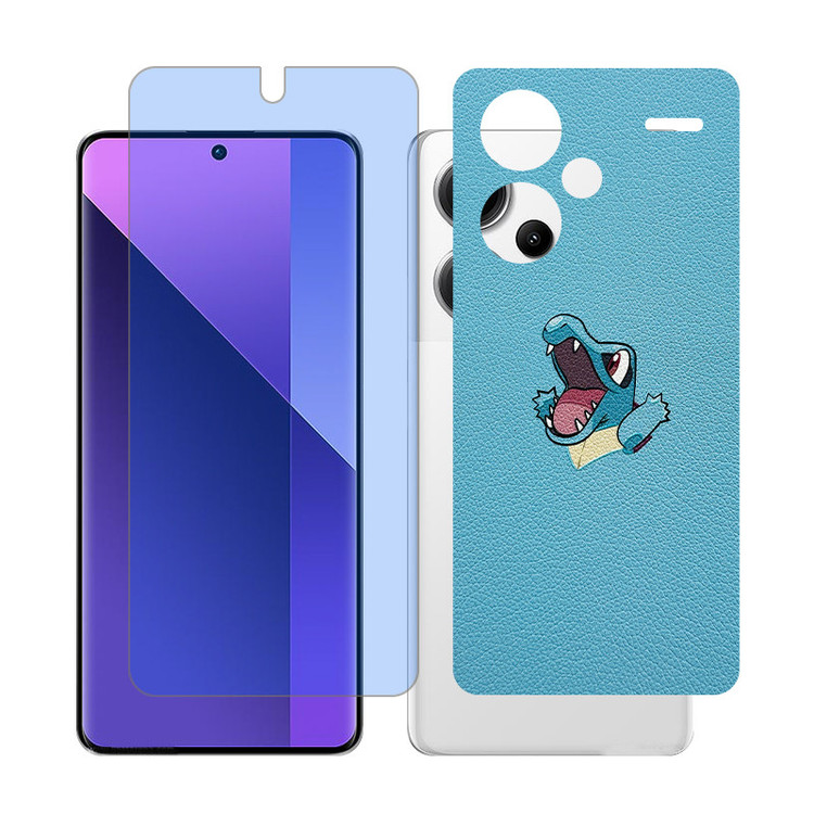 محافظ صفحه نمایش آنتی بلو گلس مدل Together مناسب برای گوشی موبایل شیائومی Redmi Note 13 Pro Plus به همراه برچسب پوششی