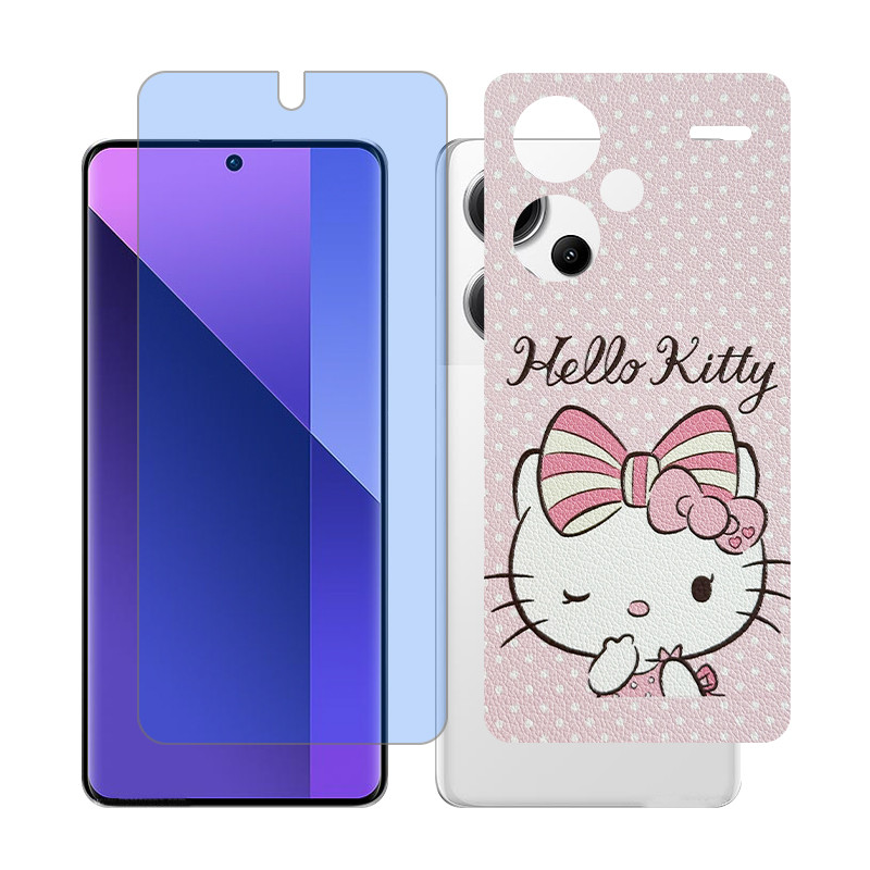 محافظ صفحه نمایش آنتی بلو گلس مدل Together مناسب برای گوشی موبایل شیائومی Redmi Note 13 Pro Plus به همراه برچسب پوششی