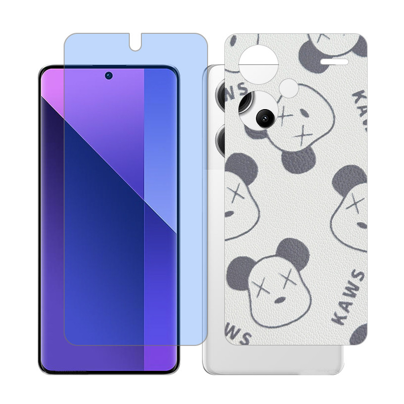 محافظ صفحه نمایش آنتی بلو گلس مدل Together مناسب برای گوشی موبایل شیائومی Redmi Note 13 Pro Plus به همراه برچسب پوششی
