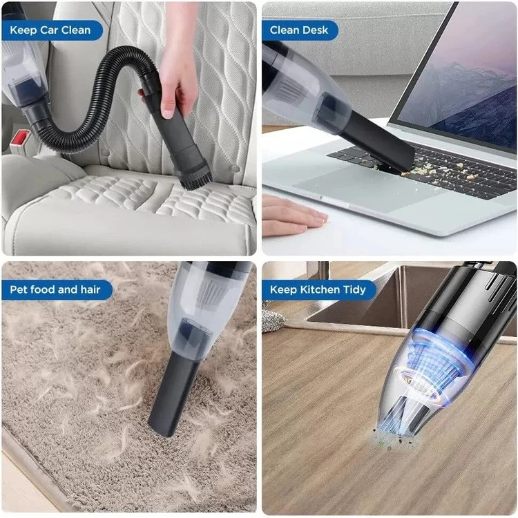جارو شارژی دستی و خودرویی مدل JB-109 ارجینال گارانتی دار