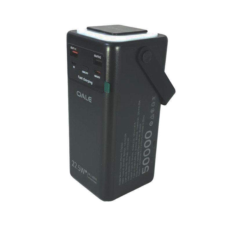پاوربانک 22.5 وات OALE با ظرفیت T50000 میلی‌آمپرساعت