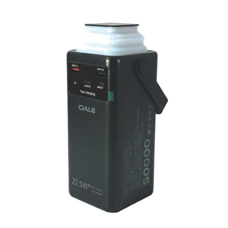 پاوربانک 22.5 وات OALE با ظرفیت T50000 میلیآمپرساعت