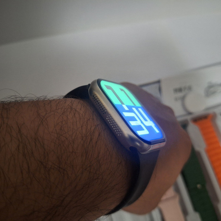 ساعت هوشمند سری10 44 میلیمتری مدل S1000 با7 بند سیلیکونی اورجینال
