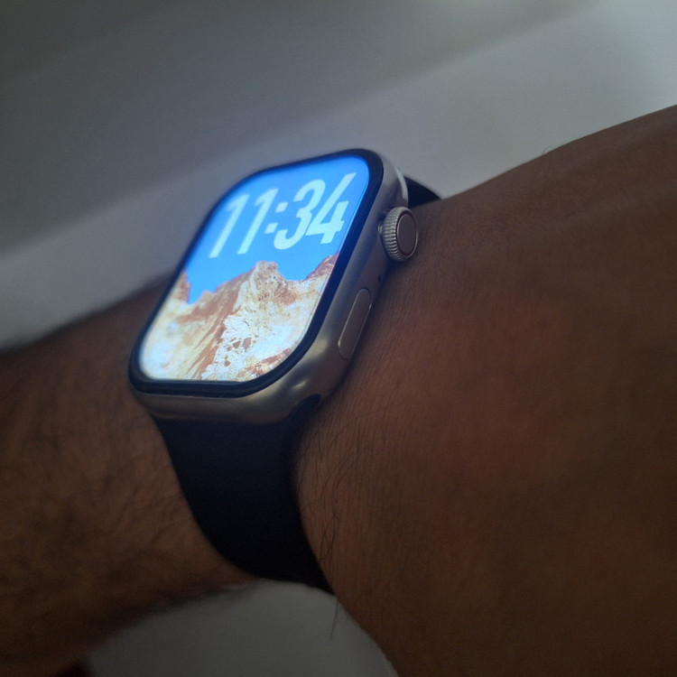 ساعت هوشمند سری10 44 میلیمتری مدل S1000 با7 بند سیلیکونی اورجینال