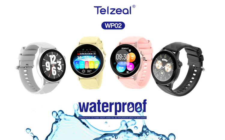 ساعت هوشمند تلزیل مدل AMOLED WP02 ضدآب اورجینال 12 ماه گارانتی