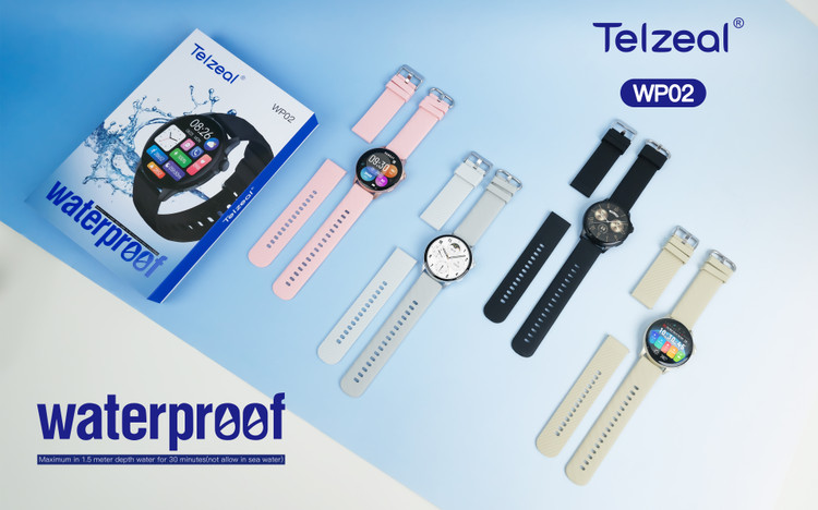 ساعت هوشمند تلزیل مدل AMOLED WP02 ضدآب اورجینال 12 ماه گارانتی