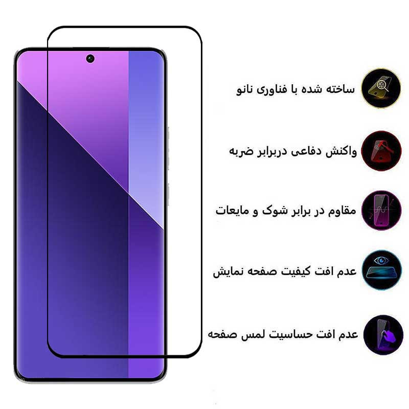 محافظ صفحه نمایش سامورایی مدل ovglass مناسب برای گوشی موبایل شیائومی 13T Pro / 13T