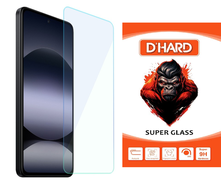 محافظ صفحه نمایش D`HARD مدل Invisiglass مناسب برای گوشی موبایل شیائومی Redmi Note 14 4G