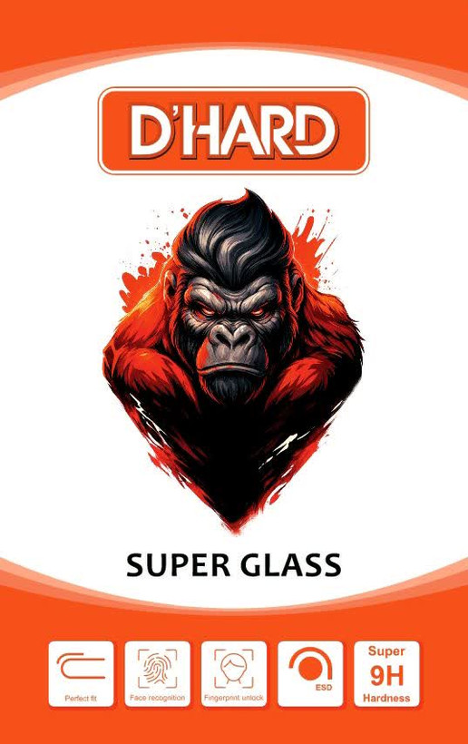 محافظ صفحه نمایش شفاف D`HARD مدل Tough مناسب برای گوشی موبایل آنر X9c به همراه محافظ پشت گوشی