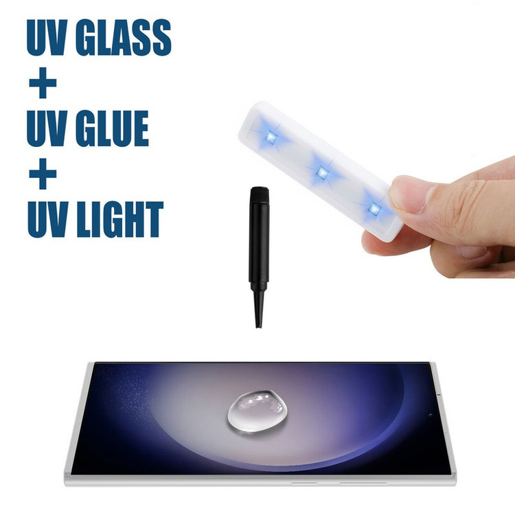 محافظ صفحه نمایش یووی لایت D`HARDمدل VLT مناسب برای گوشی موبایل سامسونگ Galaxy S23 Ultra
