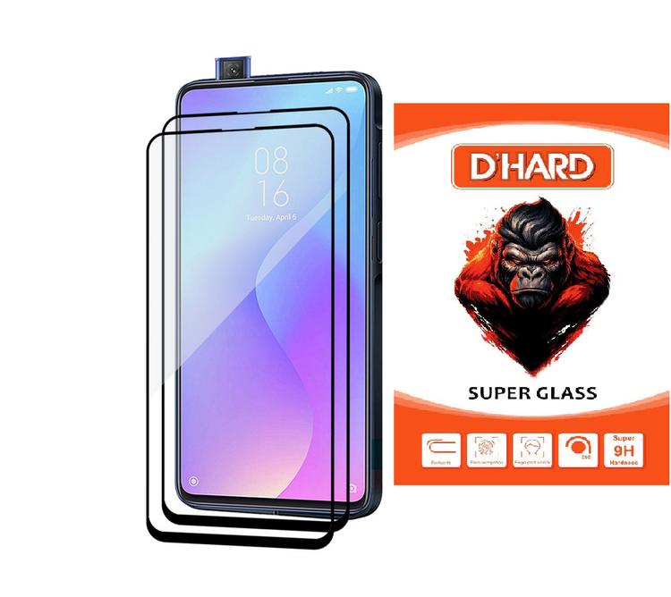 محافظ صفحه نمایش شیشه ای D`HARD مدل FUL2 مناسب برای گوشی موبایل شیائومی Mi 9T Pro / Mi 9T / Redmi K20 Pro / Redmi K20
