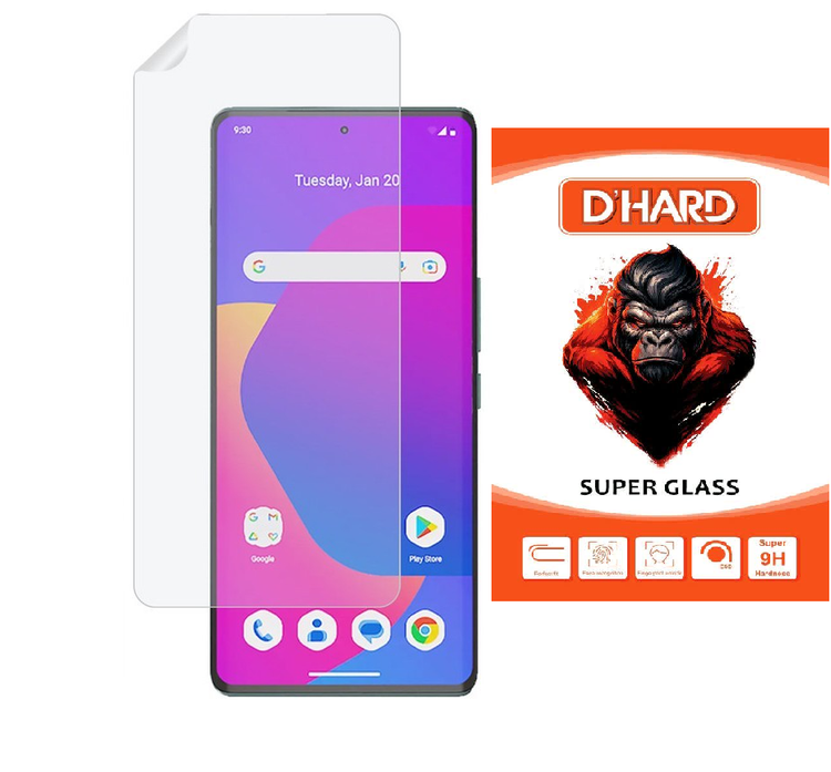 محافظ صفحه نمایش D`HARD مدل SMP مناسب برای گوشی موبایل بلک بری Evolve
