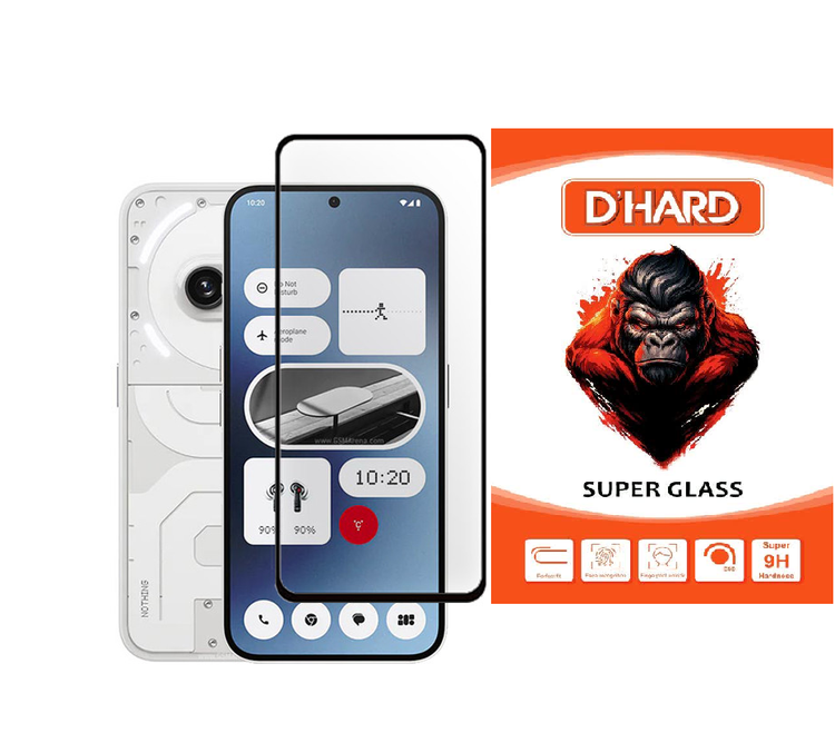 محافظ صفحه نمایش شیشه ای D`HARDمدل Premium مناسب برای گوشی موبایل ناتینگ فون Nothing Phone 2a