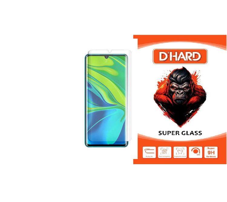 محافظ صفحه نمایش D`HARD مدل Pergas UV مناسب برای گوشی موبایل شیائومی Mi note 10/10 pro