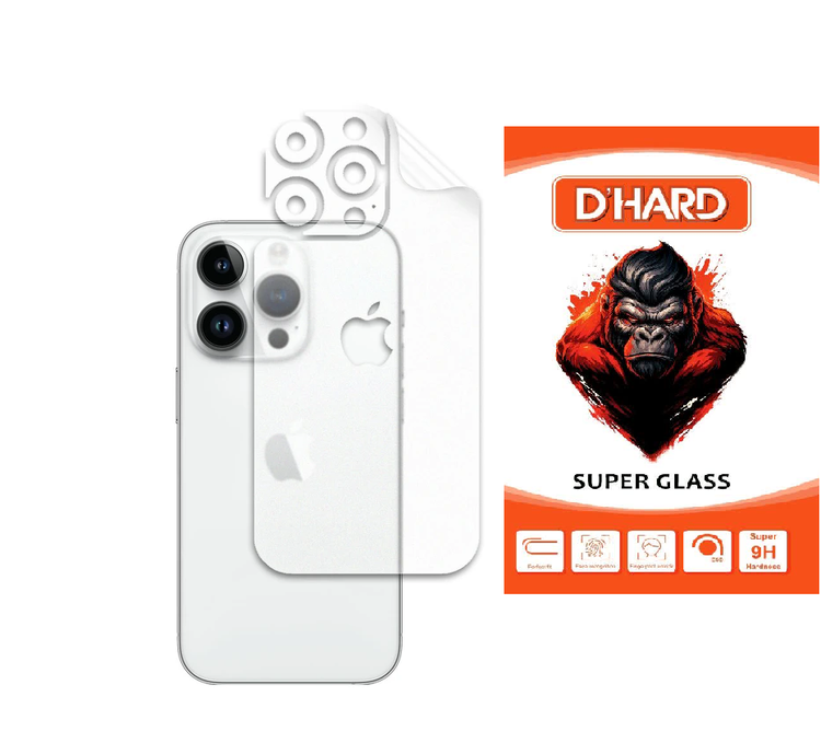 محافظ پشت گوشی مات نانو هیدروژل مولتی نانو D'HARD مدل X-F1B مناسب برای گوشی موبایل اپل iPhone 14 Pro