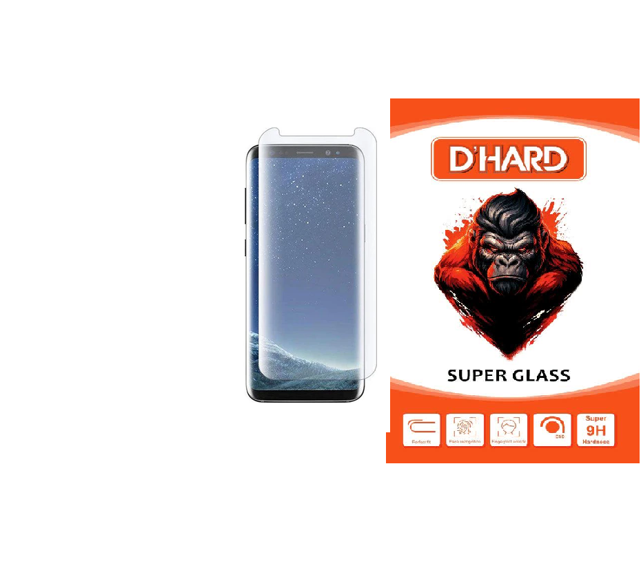 محافظ صفحه نمایش یووی گلس D'HARD مدل UVLIGHTSH مناسب برای گوشی موبایل سامسونگ Galaxy S8 Plus / Galaxy S9 Plus