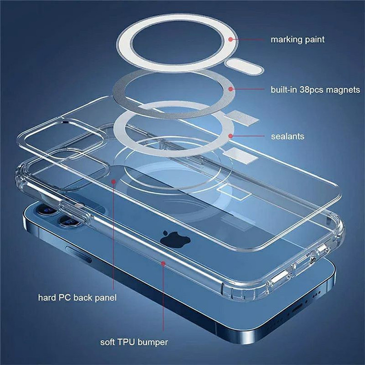 کاور مدل مگ سیف مناسب برای گوشی موبایل اپل iphone 13