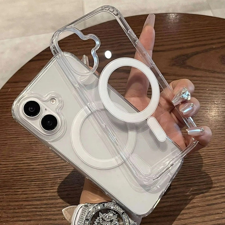 کاور بادی قاب مدل مگ سیف magsafe مناسب برای گوشی موبایل اپل iPhone 16 اورجینال