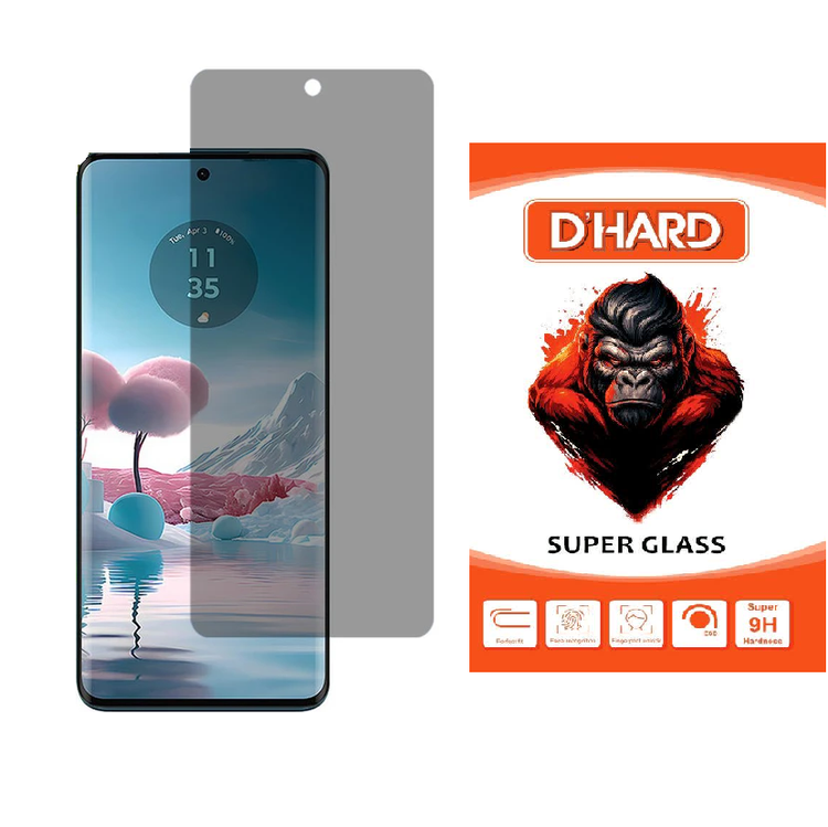 محافظ صفحه نمایش حریم شخصی گلسD'HARD مدل Tough مناسب برای گوشی موبایل موتورولا Edge 40 Neo
