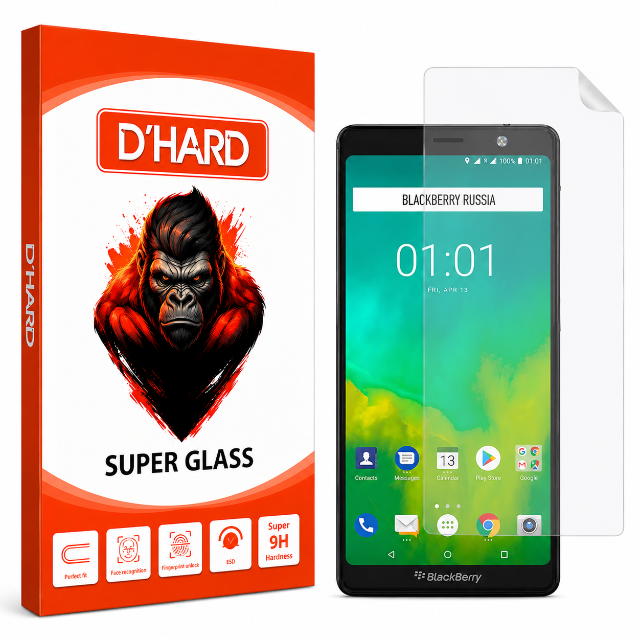 محافظ صفحه نمایش گلس استار D'HARDمدل GFNMB20 مناسب برای گوشی موبایل بلک بری Evolve