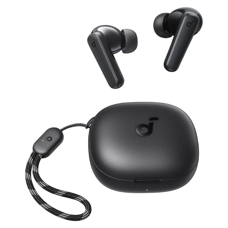 هدفون بلوتوثی انکر SoundCore R50i دارای فناوری AI-Enhanced Calls برای کاهش نویز و بهبود مکالمات، مقاوم در برابر رطوبت و عرق اورجینال شرکتی