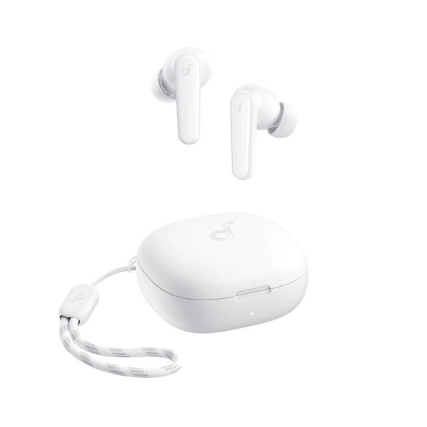 هدفون بلوتوثی انکر SoundCore R50i دارای فناوری AI-Enhanced Calls برای کاهش نویز و بهبود مکالمات، مقاوم در برابر رطوبت و عرق اورجینال شرکتی