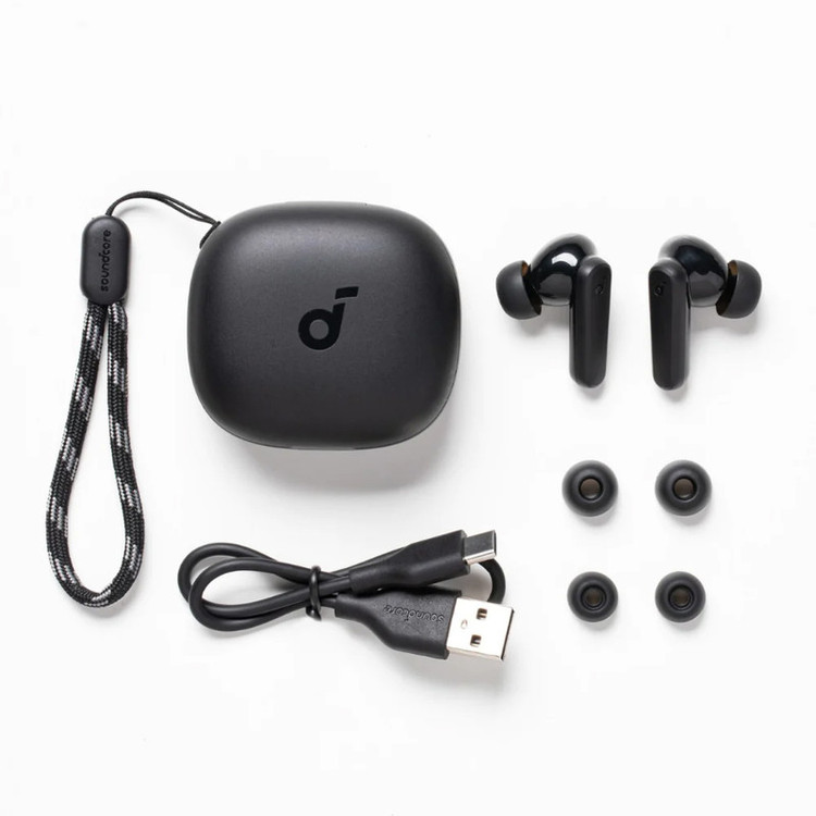 هدفون بلوتوثی انکر SoundCore R50i دارای فناوری AI-Enhanced Calls برای کاهش نویز و بهبود مکالمات، مقاوم در برابر رطوبت و عرق اورجینال شرکتی