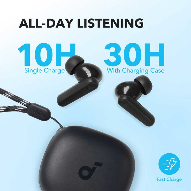 هدفون بلوتوثی انکر SoundCore R50i دارای فناوری AI-Enhanced Calls برای کاهش نویز و بهبود مکالمات، مقاوم در برابر رطوبت و عرق اورجینال شرکتی