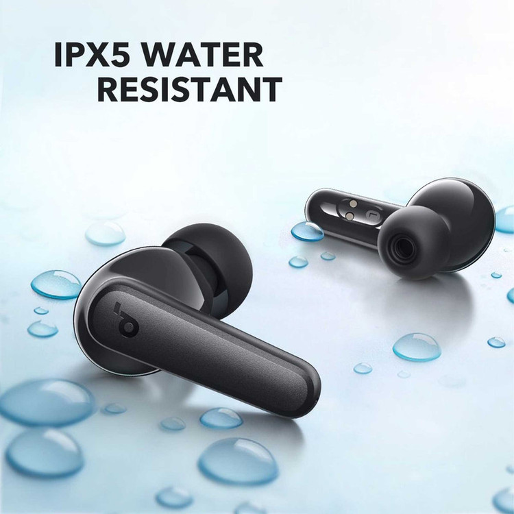 هدفون بلوتوثی انکر SoundCore R50i دارای فناوری AI-Enhanced Calls برای کاهش نویز و بهبود مکالمات، مقاوم در برابر رطوبت و عرق اورجینال شرکتی