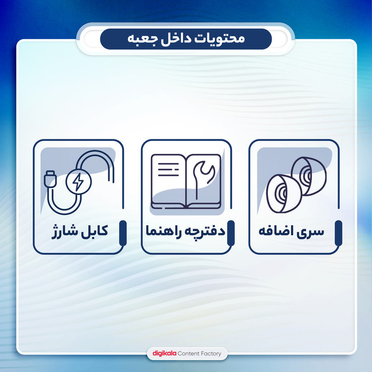 هدفون بلوتوثی انکر مدل R50i NC با حذف نویز فعال (ANC)، درگاه شارژ USB Type-C، باتری قابل شارژ تا 45 ساعت، مقاوم در برابر پاشش آب و گرد و غبار اورجینال گارانتی شرکتی