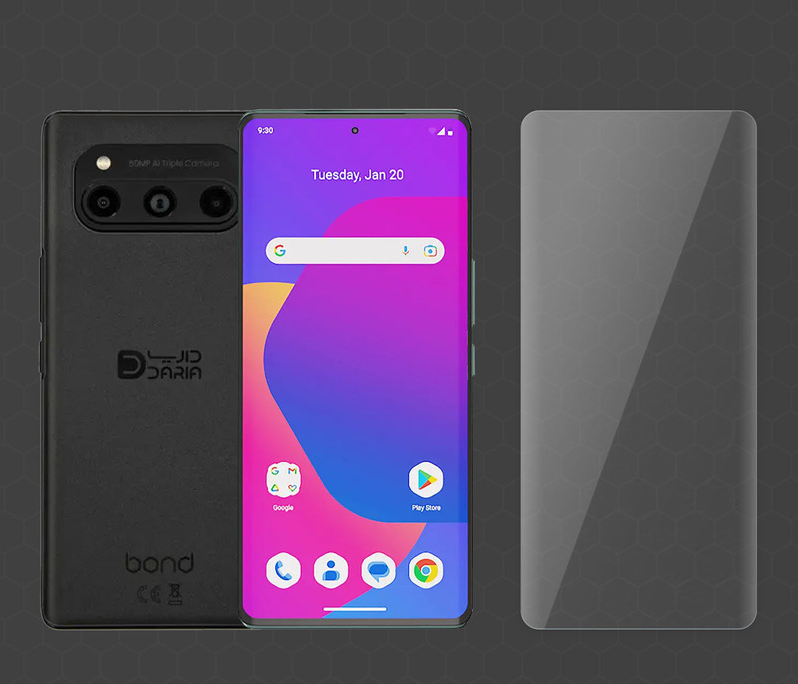 محافظ صفحه نمایش D'HARDمدل UVL مناسب برای گوشی موبایل داریا Bond 5G